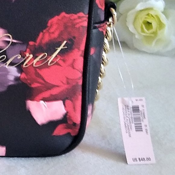 Victoria's Secret Floral Crossbody Bag - NWT - Picture 6 of 12